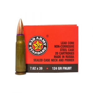 RED ARMY STANDARD 7.62x39 124Gr FMJ 1000rd - Red Army Standard