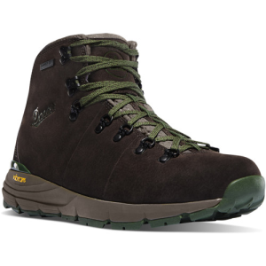 DANNER Mountain 600 4.5" Dark Brown/Green Hiking Boot - Danner
