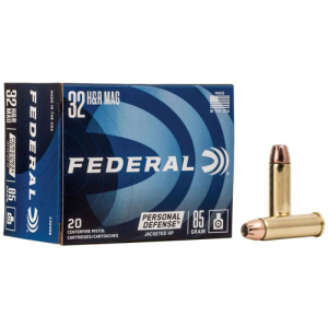 FEDERAL AMMO 32 H&R Mag 85Gr Hydra-Shok Deep JHP 20rd
