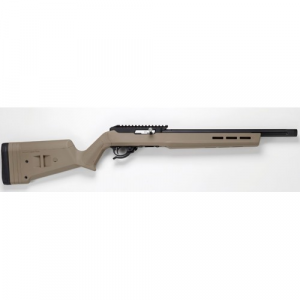 TACTICAL SOLUTIONS X-Ring Matte Blk/FDE Magpul Stk Ruger BX Trigger - Tactical Solutions