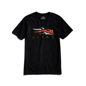 SITKA Icon Tee Black - Sitka