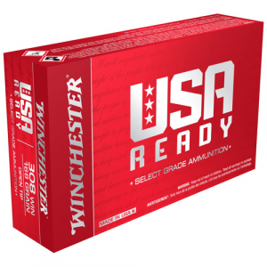 WINCHESTER USA Ready 308 Win 168 gr Open Tip Range Ammunition | 20 Rounds