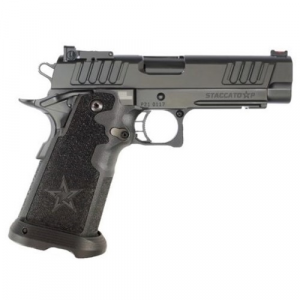 STACCATO Xl 9mm 5.4" 17rd Optic Ready Pistol + Tin Island Barrel | Black Gen2 Tactexture Grips