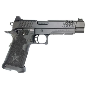 Staccato 2011 XL, 9mm, 5.4 DLC Bull Barrel, 2 Magazines, Optics Ready, CS Frame, DLC Slide, X Serrations, Pistol