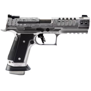 WALTHER Arms Q5 Match Steel Frame Patriot 9mm 5" 15rd Pistol - Engraved Stainless