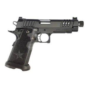 STACCATO P 2011 OPTIC READY CS FRAME 9MM DLC SS THREADED X SERIES SERRATIONS TAC TEXTURE PISTOL