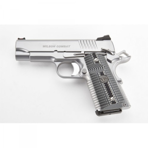 WILSON COMBAT ACP Commander 1911 45ACP 4.25" 8rd Pistol - Stainless w/ G10 Grips