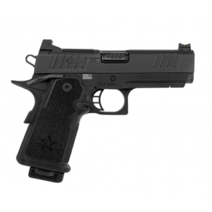 STACCATO C Optic Ready 9mm 4" 16rd Curved Trigger - Black