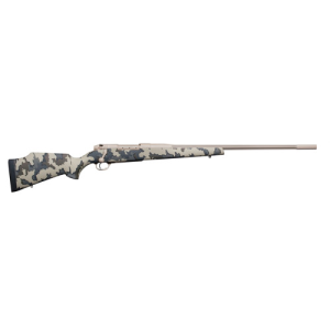 Weatherby Mark V Arroyo 7mm Rem Mag 26" 3rd Bolt Rifle w/ Fluted Barrel - FDE / KUIU Vias