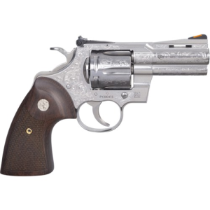 COLT Python 357 Mag 3" 6rd Revolver - Engraved Stainless