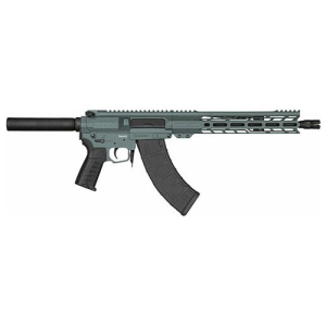 CMMG Banshee MK47 7.62X39 12.5" 30rd AK Pistol w/ Tube (No Brace) | Charcoal Green - Cmmg