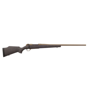 WEATHERBY Mark V Weathermark 300 Wby Mag 26" 3rd Bolt Rifle - Burnt Bronze / Black