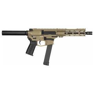 CMMG MkGs Banshee 9mm 8" 30rd Pistol w/ Tube | Coyote Tan - Cmmg