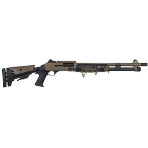 Orthos ORTHOS Raider S4 Tactical 12 Gauge 3" 18.5" 6+1 Semi-Auto Shotgun - M-LOK | FDE - $1282.99 at KYGUNCO