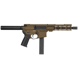 CMMG Banshee Mk9 9mm 8" 32rd Pistol w/ Tube (No Brace) | Midnight Bronze - Cmmg