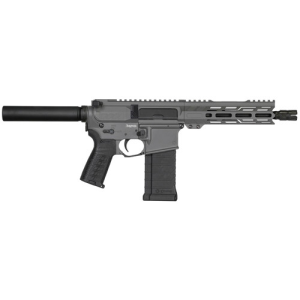 CMMG Mk4 Banshee 5.7x28mm 8" 40rd Pistol w/ Tube - Tungsten - Cmmg