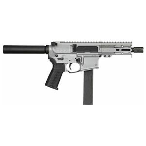 CMMG Banshee Mk9 9mm 5" 30rd Pistol w/ Tube (No Brace) | Titanium - Cmmg