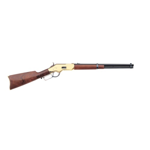 UBERTI 1866 Yellowboy Brass 45 LC 20" 10rd Lever Rifle - Blued | Walnut