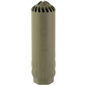 HUXWRX Safety Co Flow 556k 5.56 Nato 5.5" Quick Detactch Silencer / Suppressor W/ Flash Hider - Fde