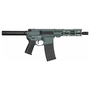 CMMG Mk4 Banshee 300 AAC Blackout 8" 30rd Pistol w/ Tube | Charcoal Green - Cmmg