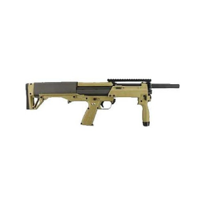 Keltec KELTEC KSG-NR 12 Gauge 3" 18.5" Pump Shotgun - Tan | Black - $807.95 at KYGUNCO