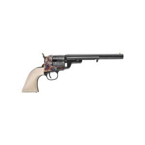 UBERTI Wild Bill 1851 Navy Conversion 38 Special 7.5" 6rd Revolver - Blued / Ivory