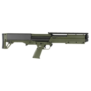 Keltec KELTEC KSG 12 Gauge 18.5" 14rd Pump Action Shotgun - Black / Green Synthetic - $774.05 at KYGUNCO