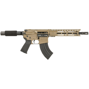 Diamondback Firearms DIAMONDBACK FIREARMS DB15 7.62x39 10" 28rd Pistol - M-LOK | FDE - $670.09 at KYGUNCO