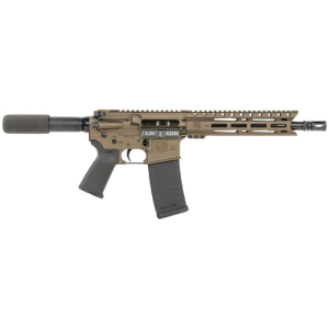 Diamondback Firearms DIAMONDBACK FIREARMS DB15 5.56 NATO 10" 30rd Semi-Auto AR15 Pistol - M-LOK - Burnt Bronze / Black - $657.66 at KYGUNCO