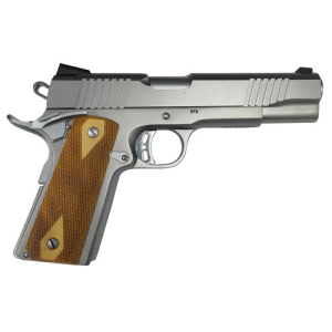 ROCK ISLAND M1911-A1 Rock 9mm 5" 10rd Pistol - Stainless / Wood Grips - Rock Island