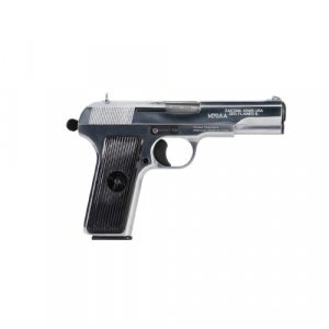 ZASTAVA M70AA 9mm 4.5in Nickel/Chrome 9rd