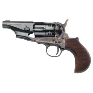 839665005958 TAYLORS And Company 1860 Army Snub Nose (pietta) 44 Caliber 3" 6rd Revolver | Case Hardened, Walnut 839665005958 TYL-200017