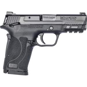 Smith & Wesson SMITH & WESSON M&P9 Shield EZ 9mm 3.675" 8rd Pistol w/ Manual Thumb Safety | Black - $390.92 at KYGUNCO