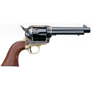 UBERTI 1873 Cattleman NM 22 LR 5.5" Brass Blued CH Frame