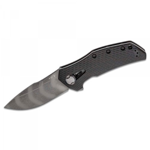 ZERO TOLERANCE BLKTS Flipper Knife 3.75" Tigerstripe Blade / G10