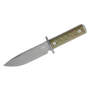 ZERO TOLERANCE Fixed Blade Knife 6" Clip Point Blade | OD Green G10 Handles w/ Kydex Sheath