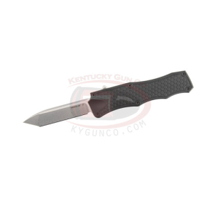 HOGUE OTF Auto 3.5" Tanto Stonewash 6061-T6 Black - Hogue
