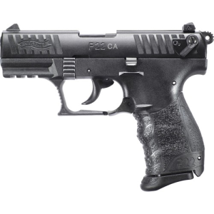 Walther Arms WALTHER ARMS P22 22LR 3.4in 10rd Pistol - CA Compliant - Black - $336.30 at KYGUNCO