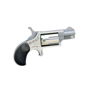 Naa NAA 22 LR 1.625" 5rd Mini-Revolver | Stainless + Rubber Cobble Grips - $260.19 at KYGUNCO