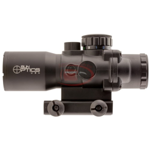 SUN OPTICS CQB 4X32 PRISM IR R/GRN/BLU/FL - Sun Optics