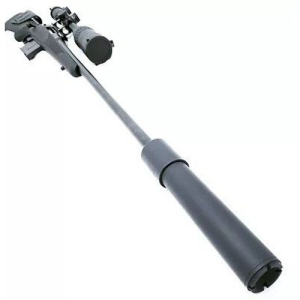 702706997096 BLACK Aces Tactical Poboy Pro Series 8.5" 30 Cal Suppressor - BLACK 702706997096 BLC-PS30POBOY