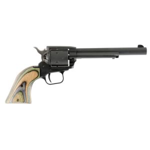 HERITAGE Rough Rider 22 LR / Mag 6.5" 6rd Single Action Revolver - Black - Heritage Manufacturing