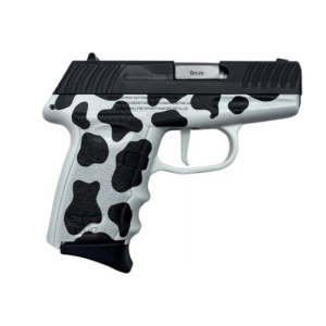 810099572063 SCCY Industries Dvg-1 9mm 3.1" 10rd Pistol | Cow Print 810099572063 SCC-DVG-1CBCP