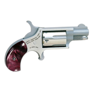 NAA Mini 22lr 1.1" Ss 5rd Purple Pearl Grips