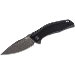 ZERO TOLERANCE Speedsafe Assisted Flipper Knife 3.25" Drop Point Blade | Black G10 Handles