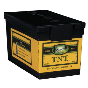 Speer SPEER AMMO Reloading Bullets 270 Caliber 90 Grain 650rd - $156.53 at KYGUNCO