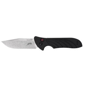 KERSHAW KNIVES Launch 5 Stonewashed Finish 3.4" Push Button Open - Kershaw Knives