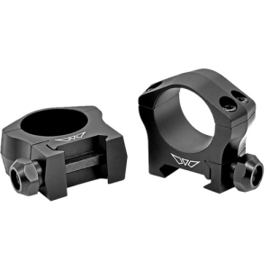 WARNE Mountain Tech Ring 1" Low Black Matte