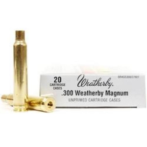 WEATHERBY 300 Wby Mag Unprimed Brass