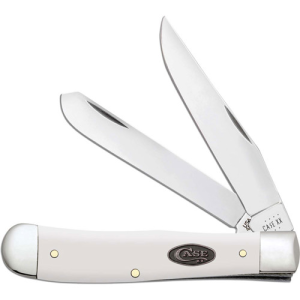 CASE KNIVES White Synthetic - Trapper (4254 SS) - Case Knives